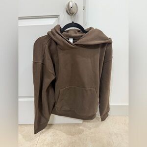 Lulu Lemon Medium Brown W Steady State Oversized Hoodie. 🥥⚡️